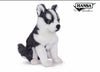 HANSA PLUSH HUSKY SITTING 33CM