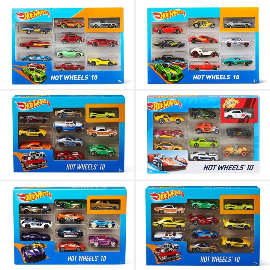 H/W 10 PACK CARS