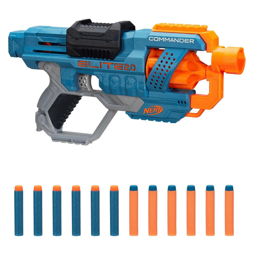 NERF ELITE 2.0 COMMANDER RD 6