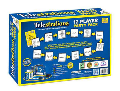 Game Telestrations 12 Player Party Pack