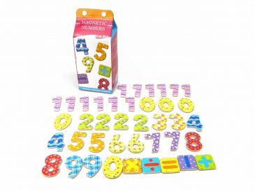 MILK CARTON MAGNETIC NUMBERS