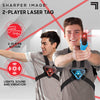 SHARPER IMAGE LASER TAG 2 PLAYER SET