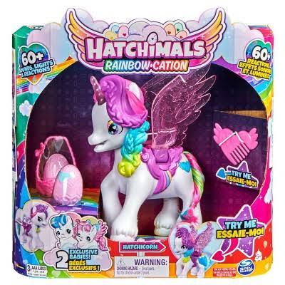 HATCHIMALS RAINBOW INTERACT HATCHICORN