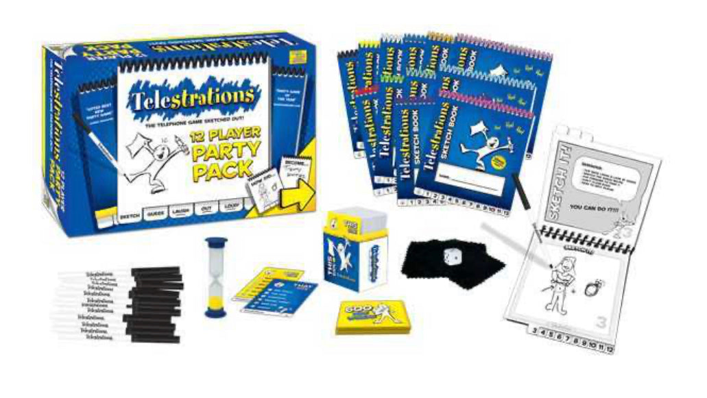 GAME TELESTRATIONS 12 PLAYER PARTY PACK