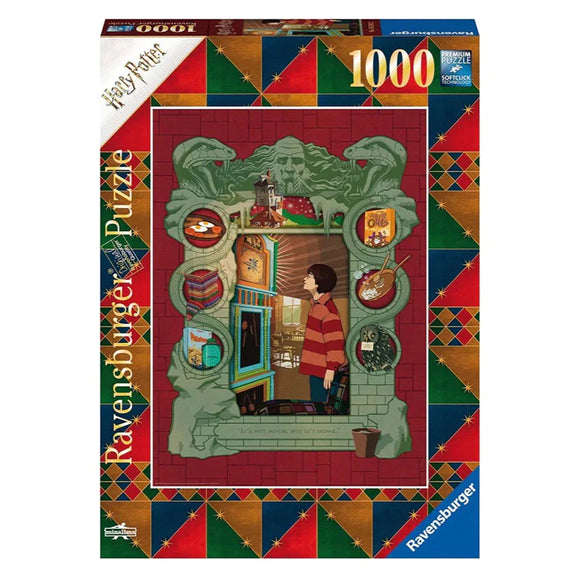 PUZZLE 1000PC HP AT WEASLEY FAMILY