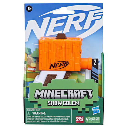 NERF MS MINECRAFT SNOW GOLEM