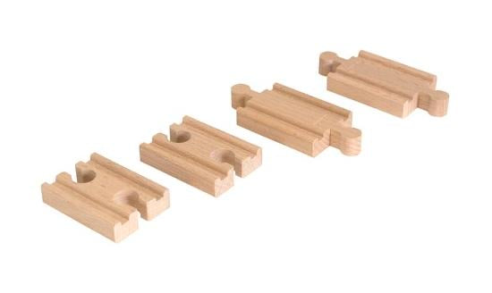 Brio Tracks Mini Straight Pack 4 Pcs