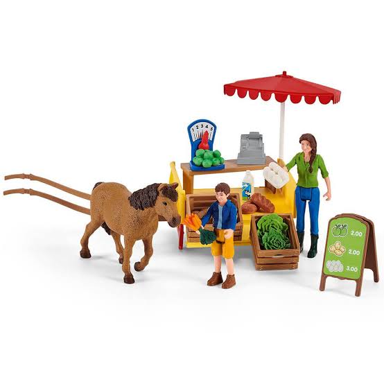 SCHLEICH 42528 SUNNY DAY MOBILE FARM STA