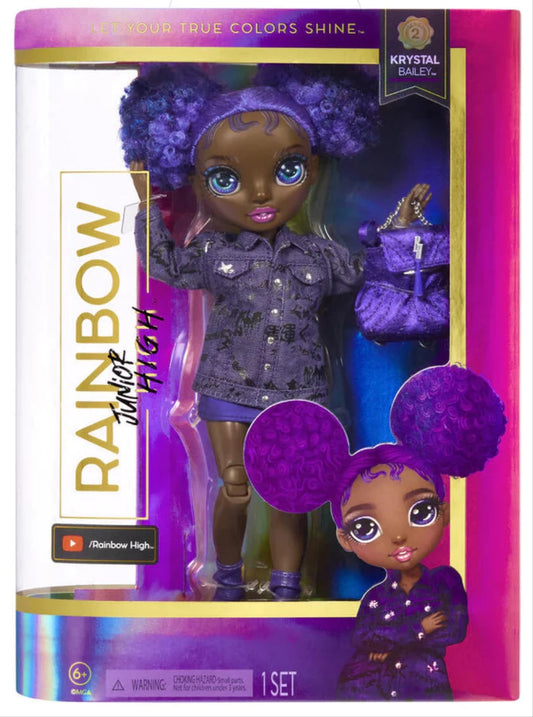 Rainbow High Junior Doll S2 Krystal Bail