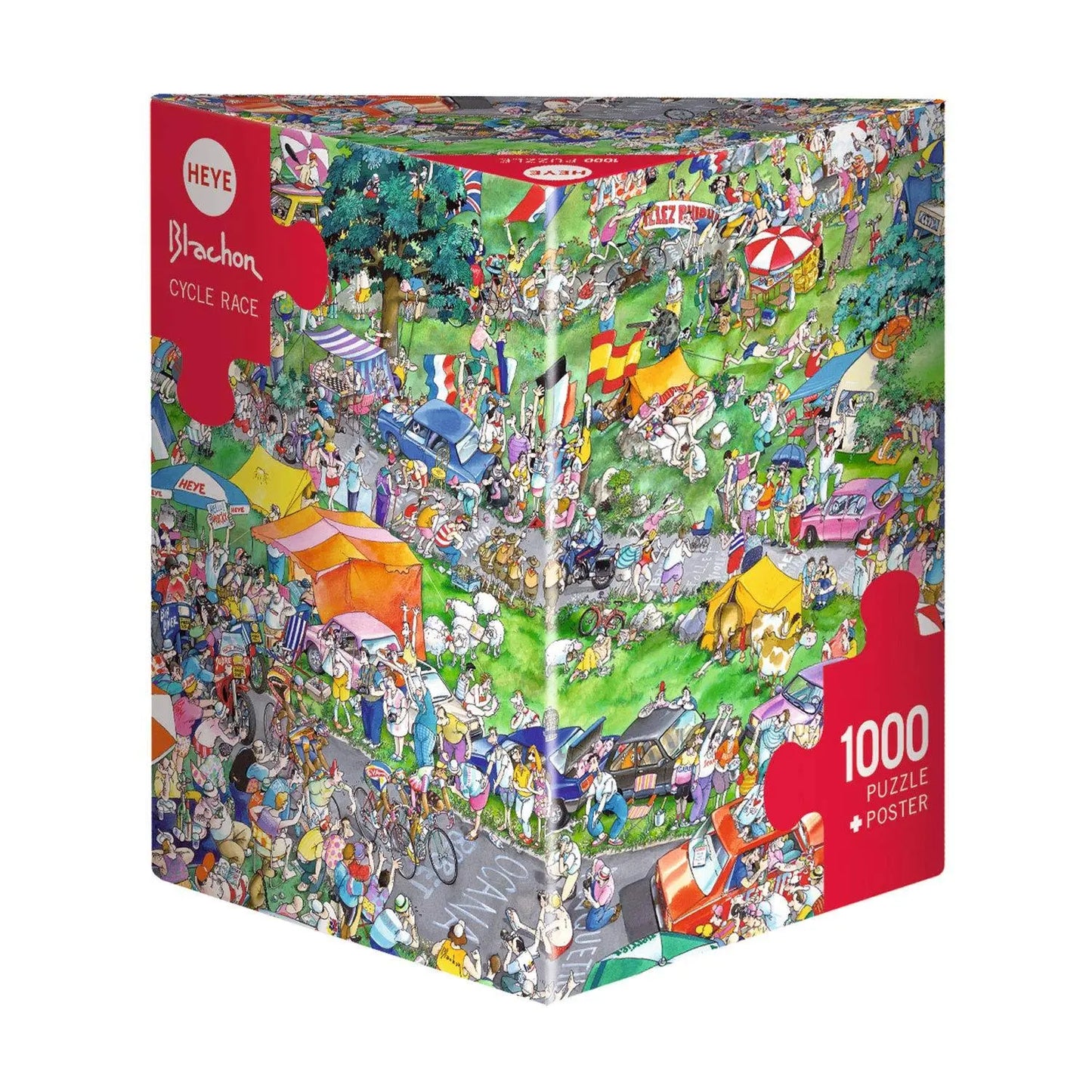 PUZZLE 1000PC HEYE BLACHON CYCLE RACE