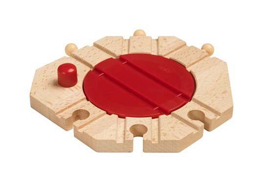 BRIO TRACKS MECHANICL TURNTABLE