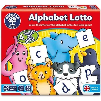 ORCHARD TOYS ALPHABET LOTTO GAME