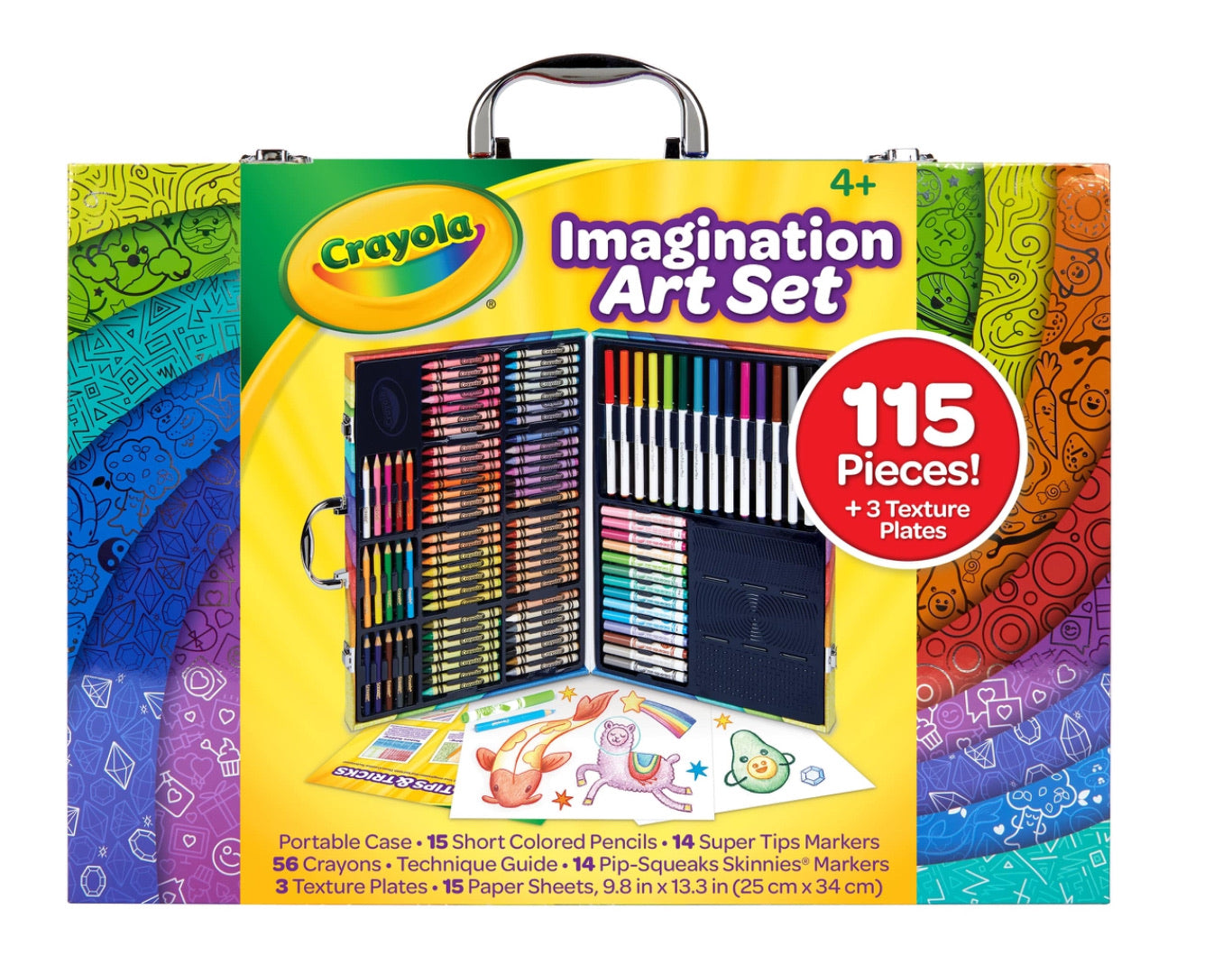 CRAYOLA IMAGINATION ART CASE