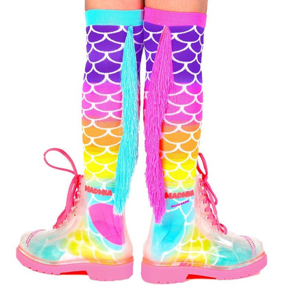 MADMIA SOCKS TODDLER MERMAID W/FRINGE