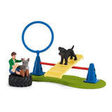 SCHLEICH 42536 PUPPY AGILITY TRAINING