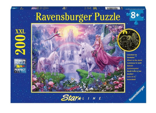 PUZZLE 200PC UNICORN KINGDOM GID