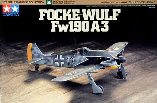 TAMIYA 1:72 FOCKE-WULF FW190 A-3