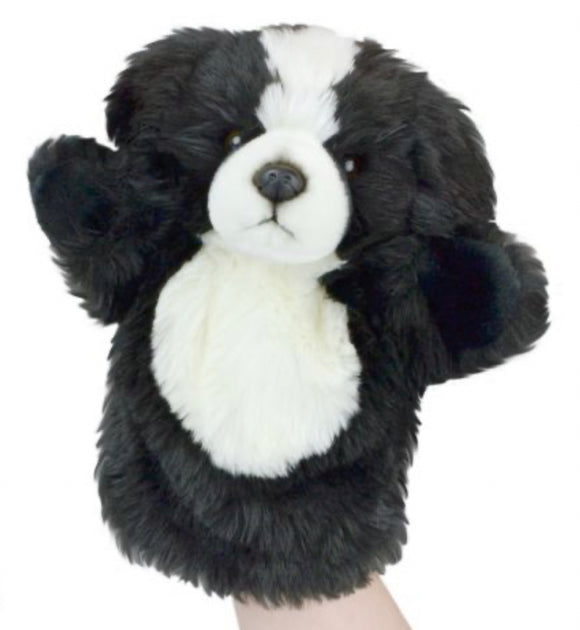 HAND PUPPET LIL FRIENDS BORDER COLLIE