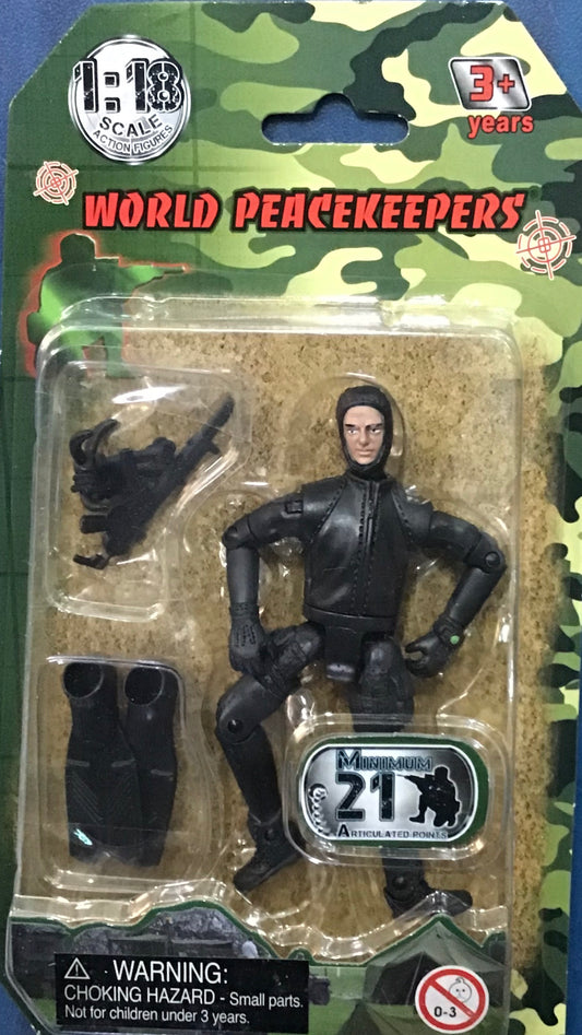 WORLD PEACE SINGLE MILITARY FIGURE