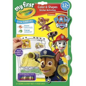 CRAYOLA BOOK COLOR & ACTIVITY PAW PATROL