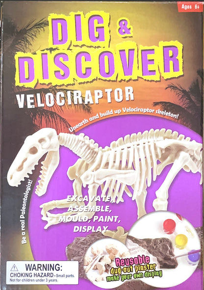 DIG & DISCOVER DINOS ASST