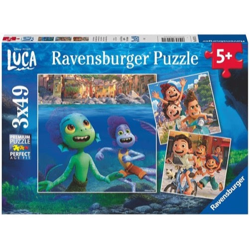 PUZZLE 3X49PC DISNEY PIXAR LUCA
