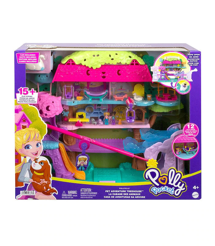 POLLY POCKET POLLYVILLE PET TREEHOUSE