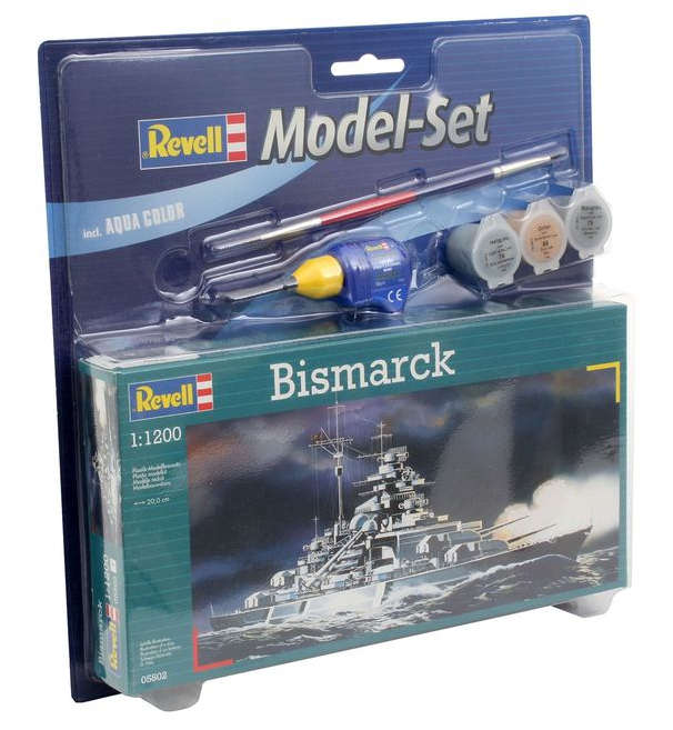 REVELL 1:1200 STARTER BISMARCK