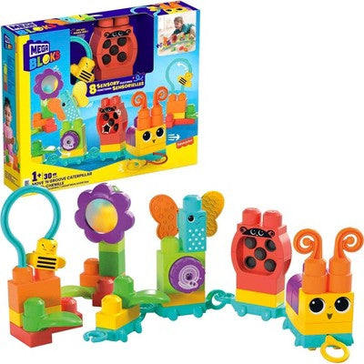 MEGA BLOKS MOVE N GROOVE CATERPILLAR