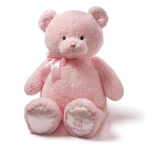 Gund Bear My First Teddy 38Cm Pink