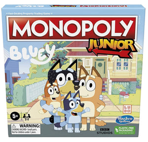 GAME MONOPOLY JUNIOR BLUEY