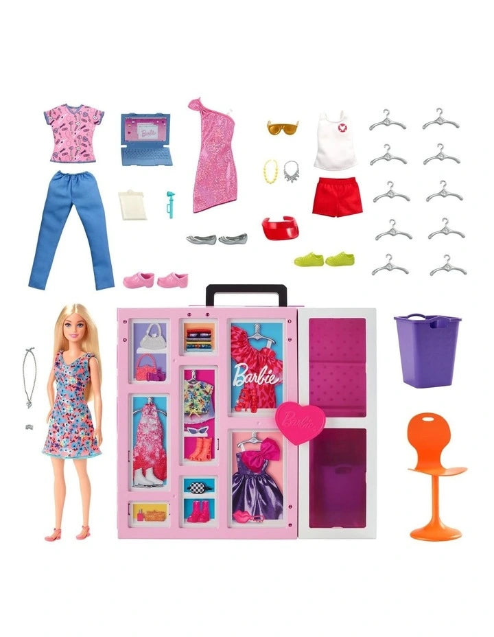 BRB DREAM CLOSET DOLL & PLAYSET