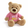 GUND BEAR GET WELL SOON PINK