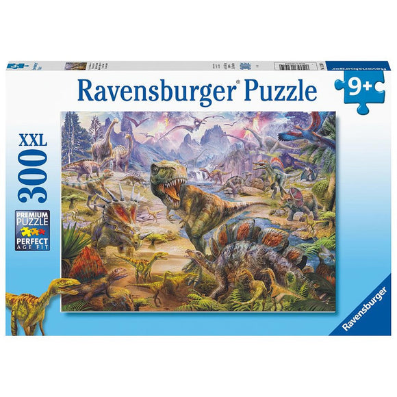 PUZZLE 300PC DINOSAUR WORLD