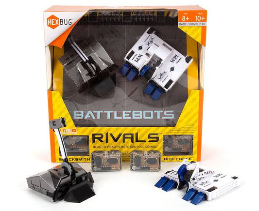 HEXBUG BATTLEBOTS RIVALS 2PK BSMITH/BITE