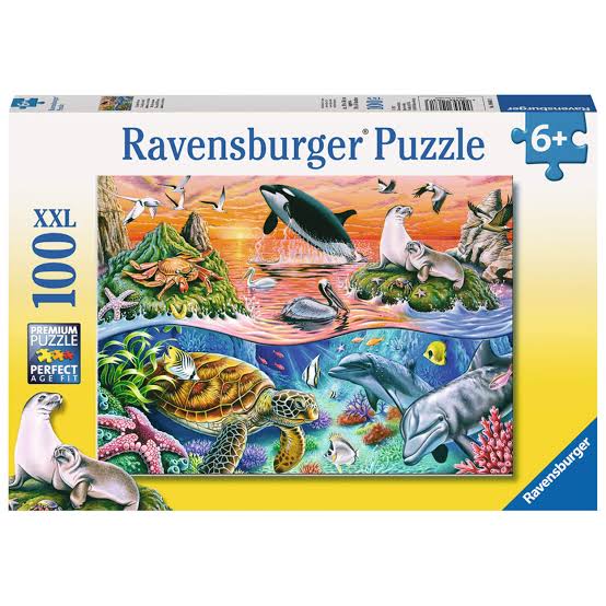 PUZZLE 100PC BEAUTIFUL OCEAN