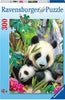 PUZZLE 300PC CUDDLING PANDAS