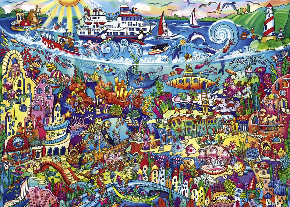 Puzzle 1000Pc Heye Berman Magic Sea