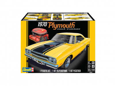 REVELL '70 PLYMOUTH ROADRUNNER 1:24