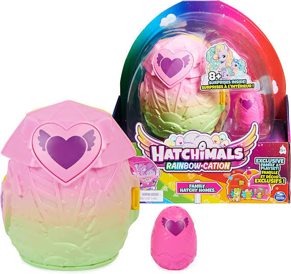 HATCHIMALS RAINBOW FAMILY HOME S2