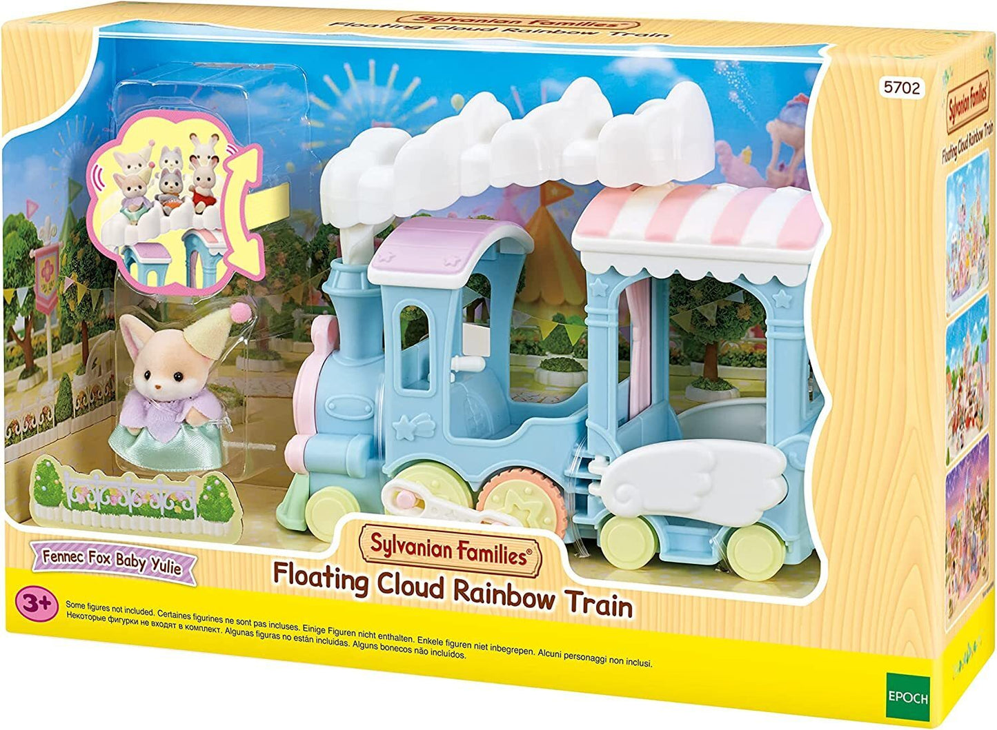 Syl/F Floating Cloud Rainbow Train