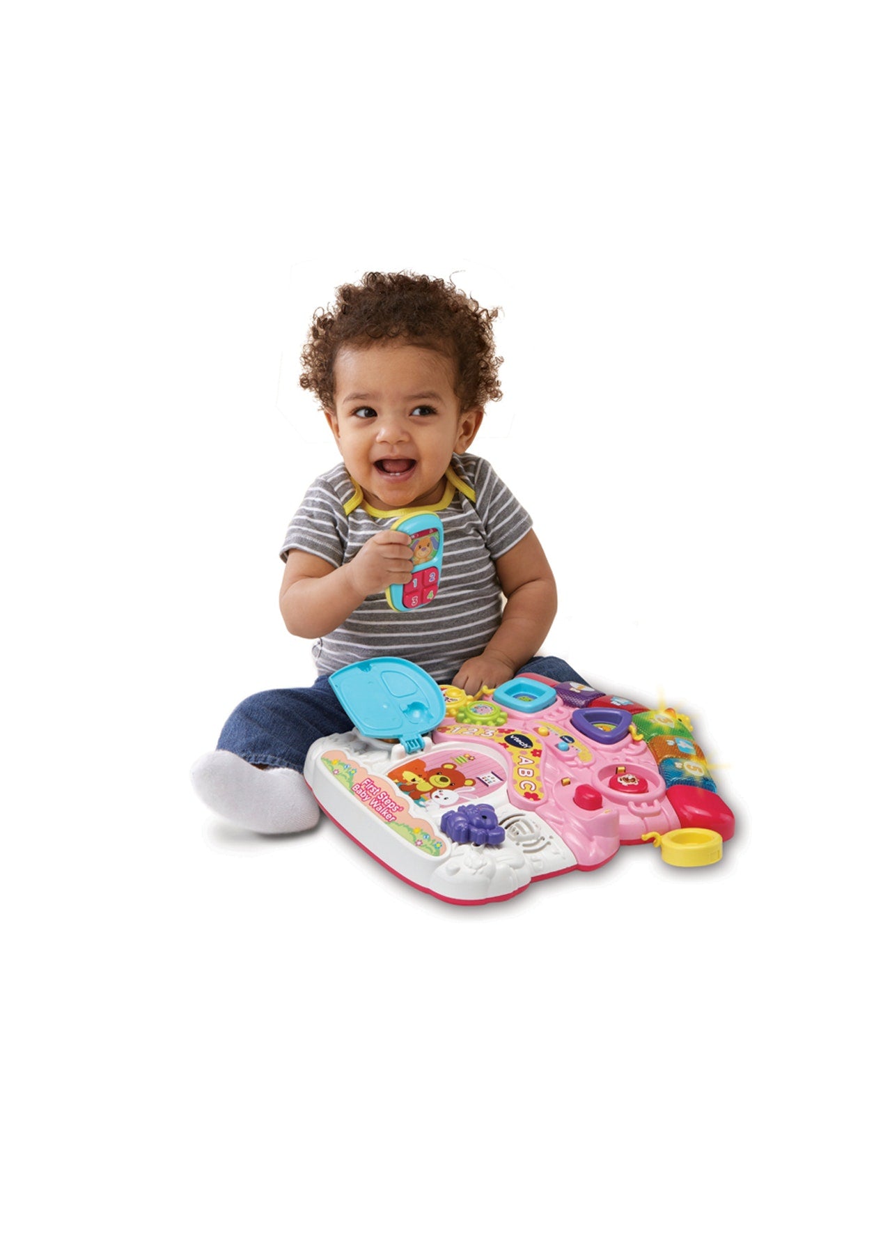 Vtech First Steps Baby Walker Pink Refre