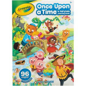 CRAYOLA COLORING BOOK FAIRYTALES