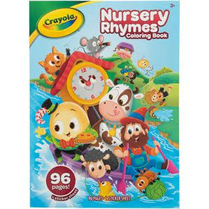 CRAYOLA COLORING BOOK NURSERY RHYMES